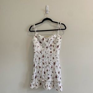 ARITZIA Sunday Best floral dress.